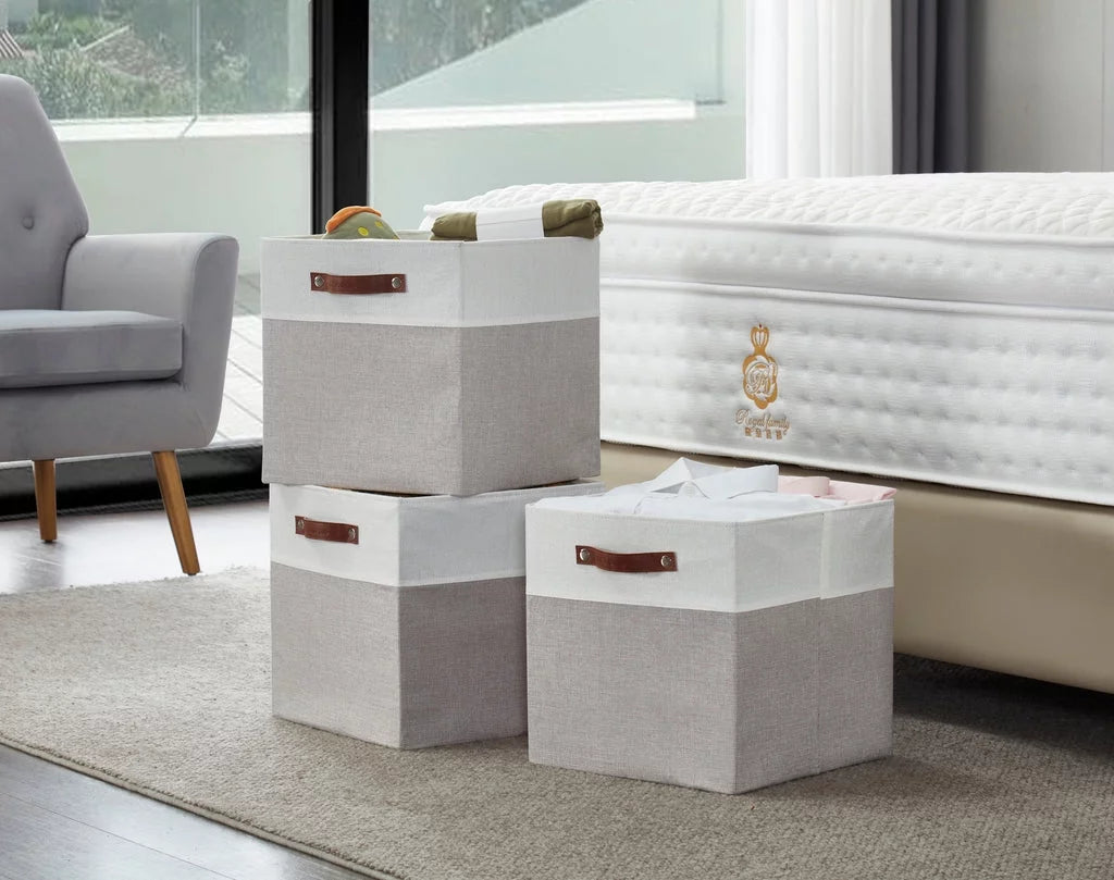 11 inch Storage Cubes Set of 4 Y60864