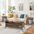 Brown Coffee Table and Nightstands Set of 2 G8334