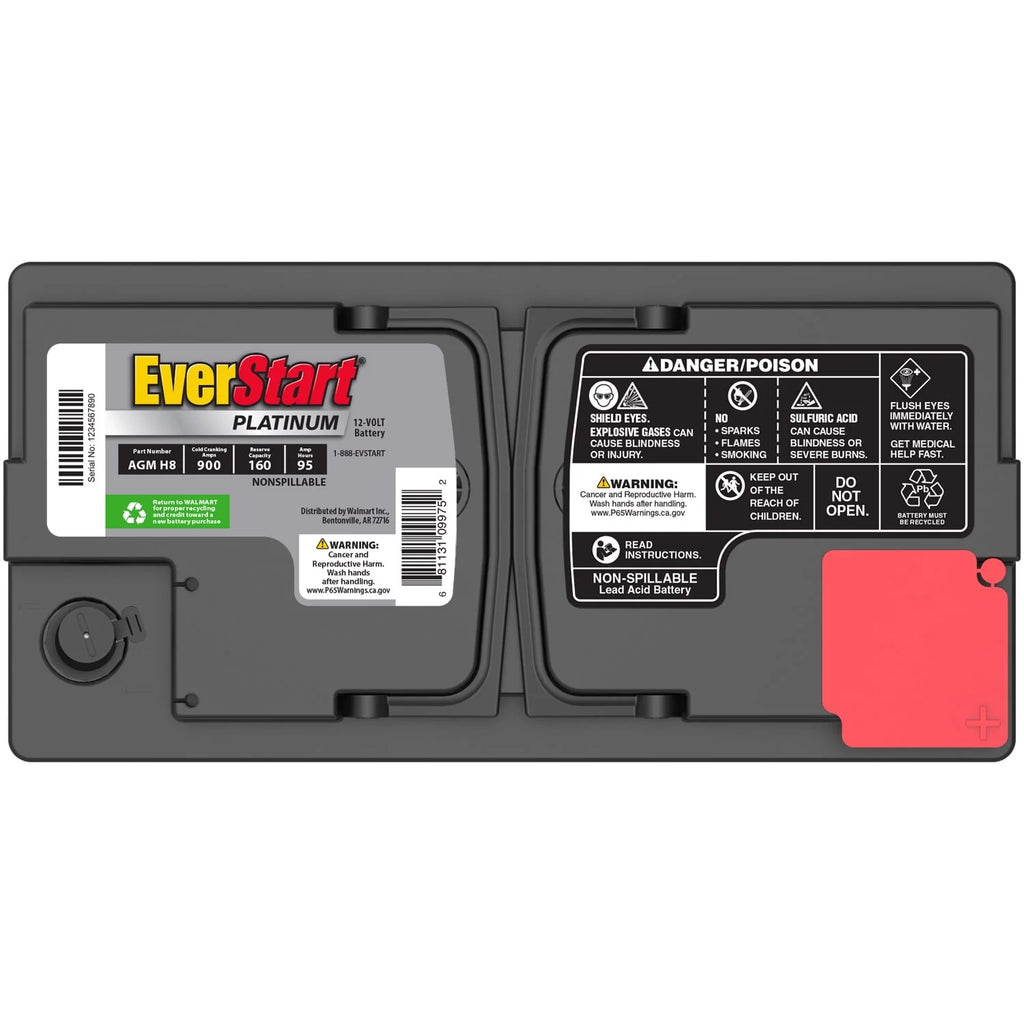 AGM Battery Group Size H8 12 Volt 900 CCA S664149