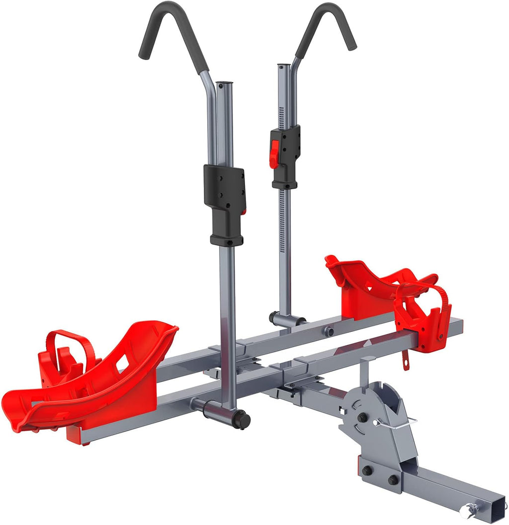 2'' Hitch Bike Rack 2-Bike 132 lbs Capacity with Smart Tilting Q40730