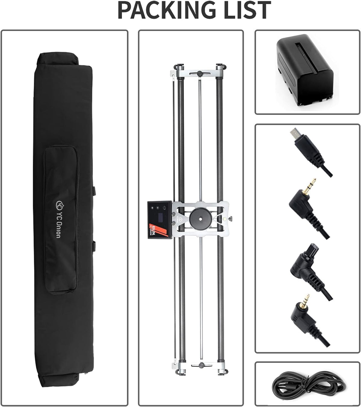 Motorized Camera Slider 80cm Carbon Fiber U986316