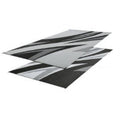 Black 8x20 Mat I33475