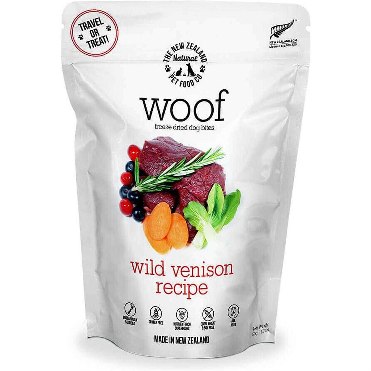 Wild Venison Freeze-Dried Pet Food N46793