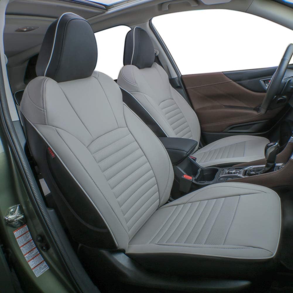 Custom Fit Full Set Car Seat Covers Leatherette Black P92940