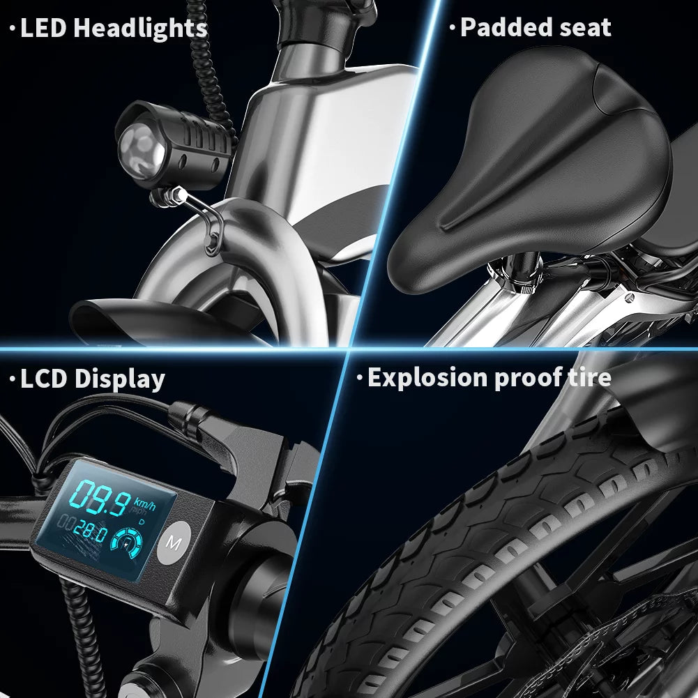 Folding Electric Bike 400W 48V 12.8AH N297484