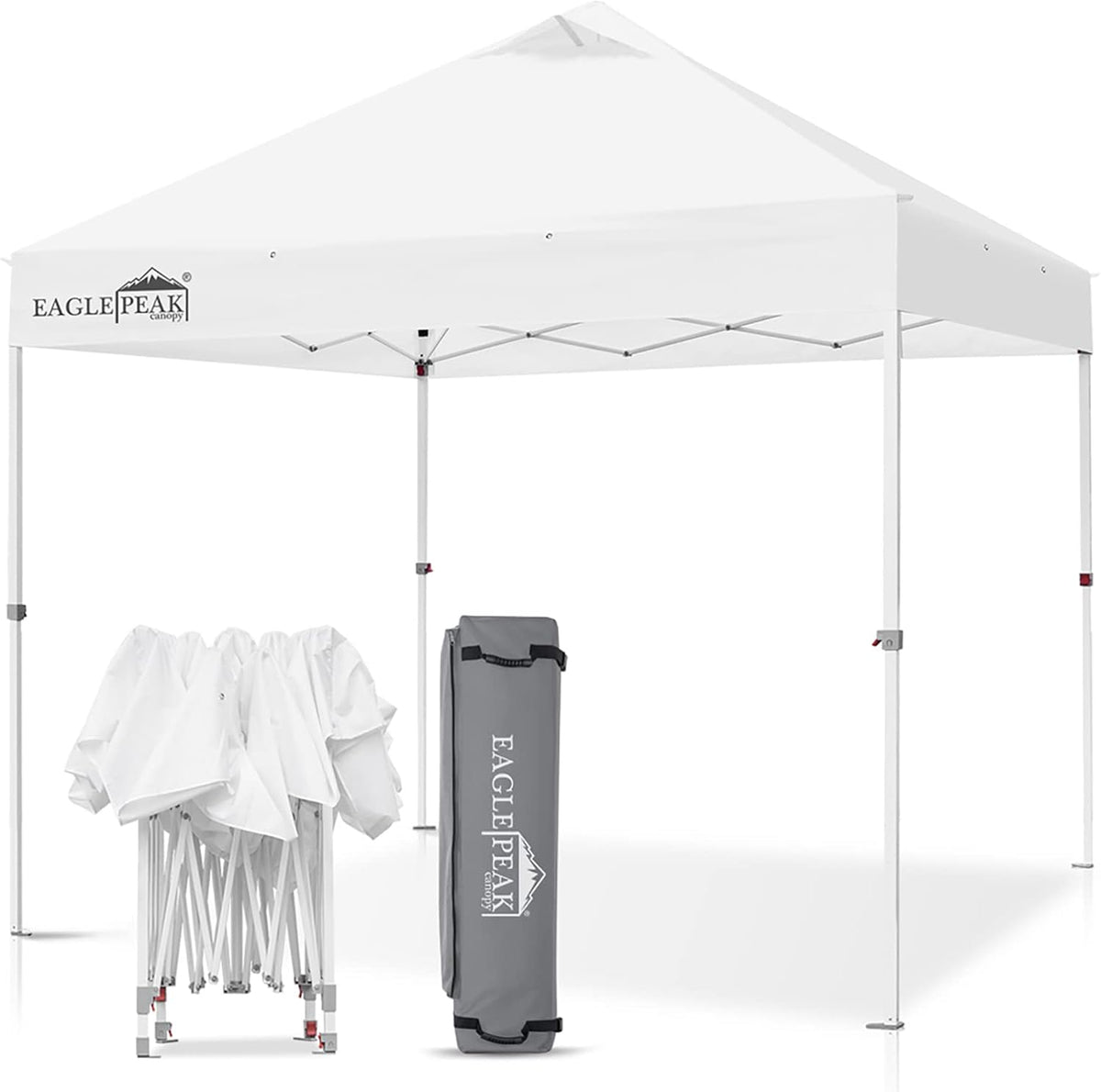 10' x 10' Heavy Duty Pop Up Canopy Tent with 100 Square Feet of Shade W581