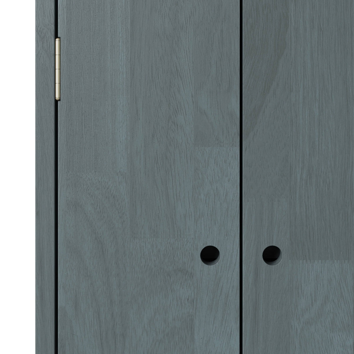Mid Century Modern Vertical Wood Chest with Door B862598
