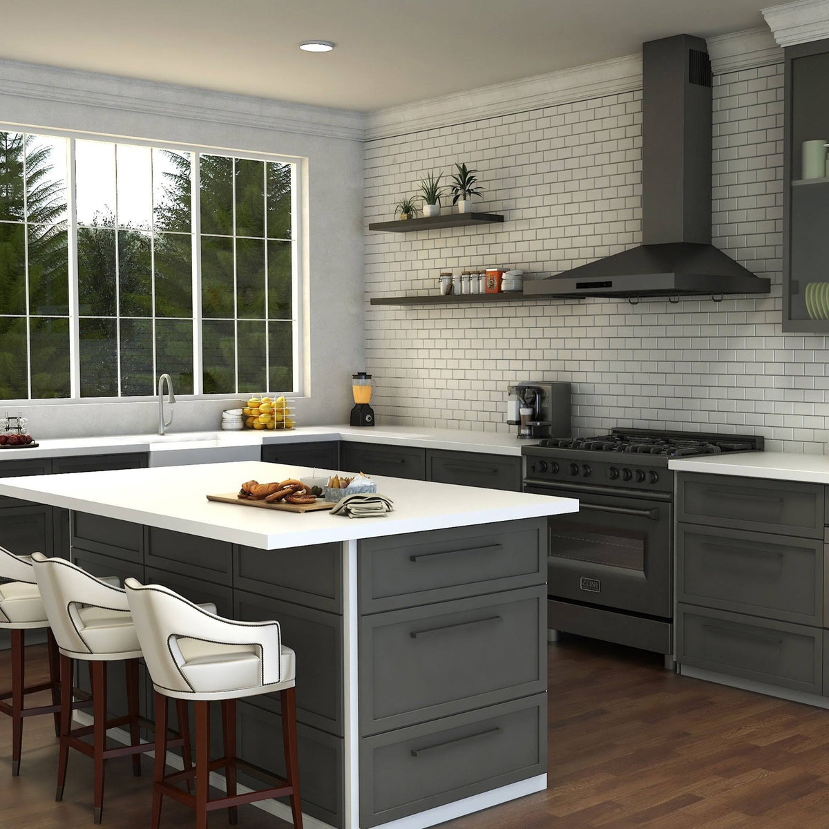 Brushed Nickel Kitchen Faucet V149