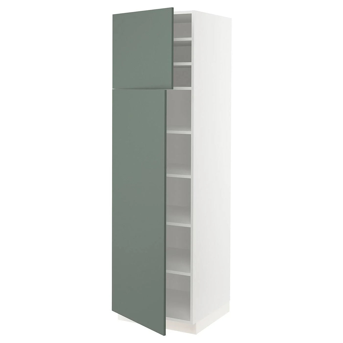 White High Cabinet with 2 Doors S919