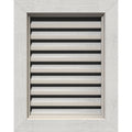 Vertical Gable Vent Primed Functional Rough Saw M69265