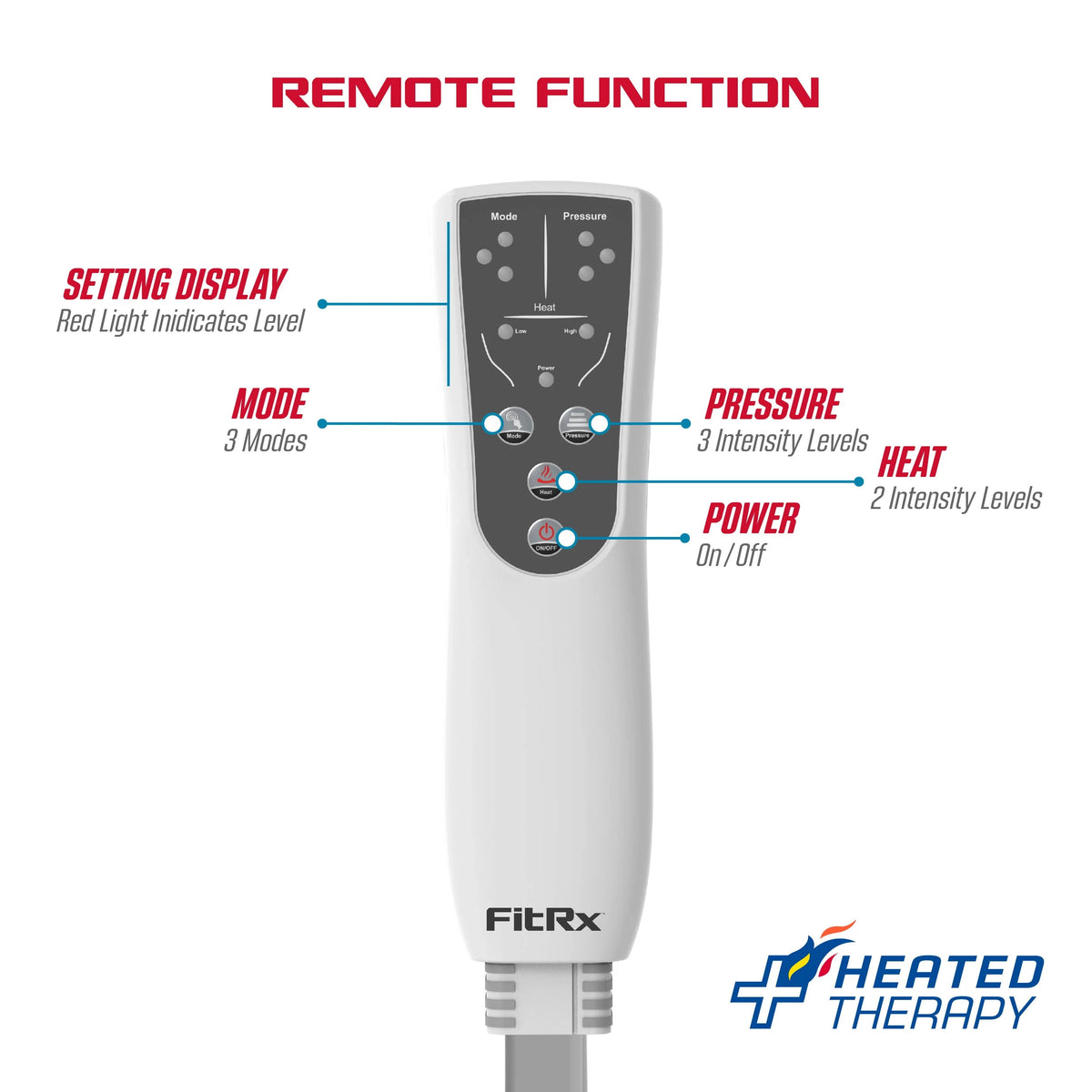 Heated Compression Leg and Foot Massager B686