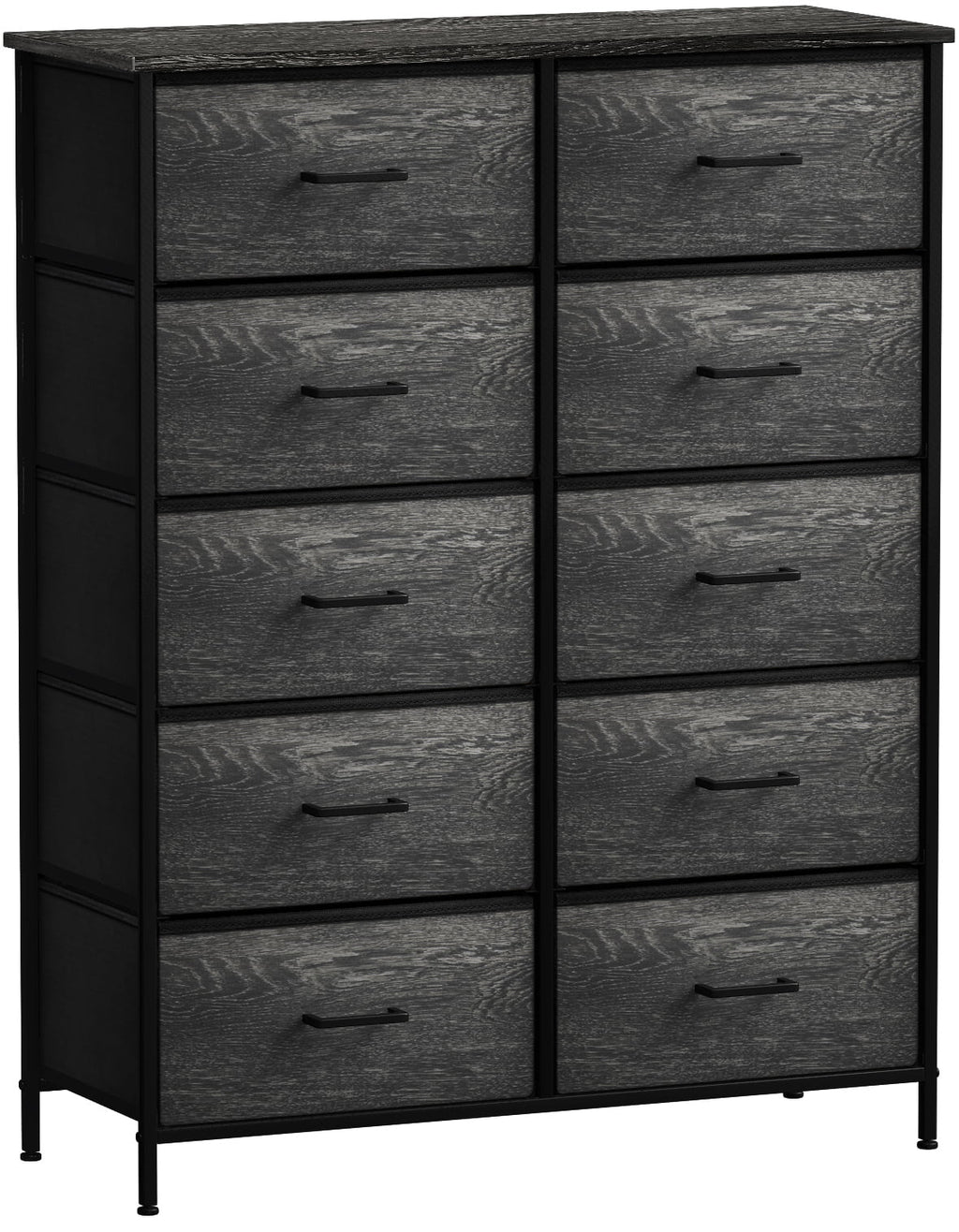 10 Drawer Faux Wood Storage Dresser F70201