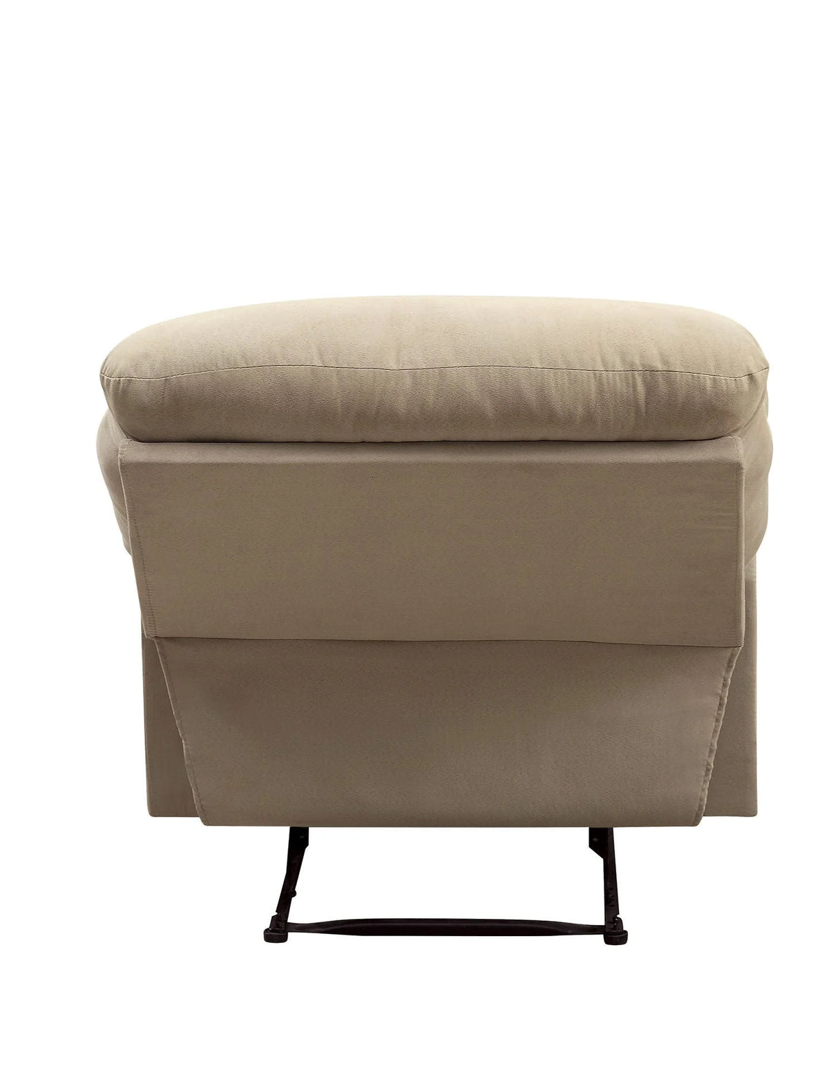 Beige Microfiber Recliner K6263