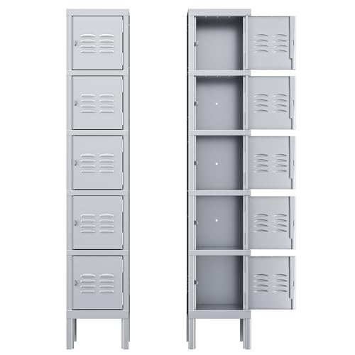 9 Door Black Steel Storage Locker with Lock M51512