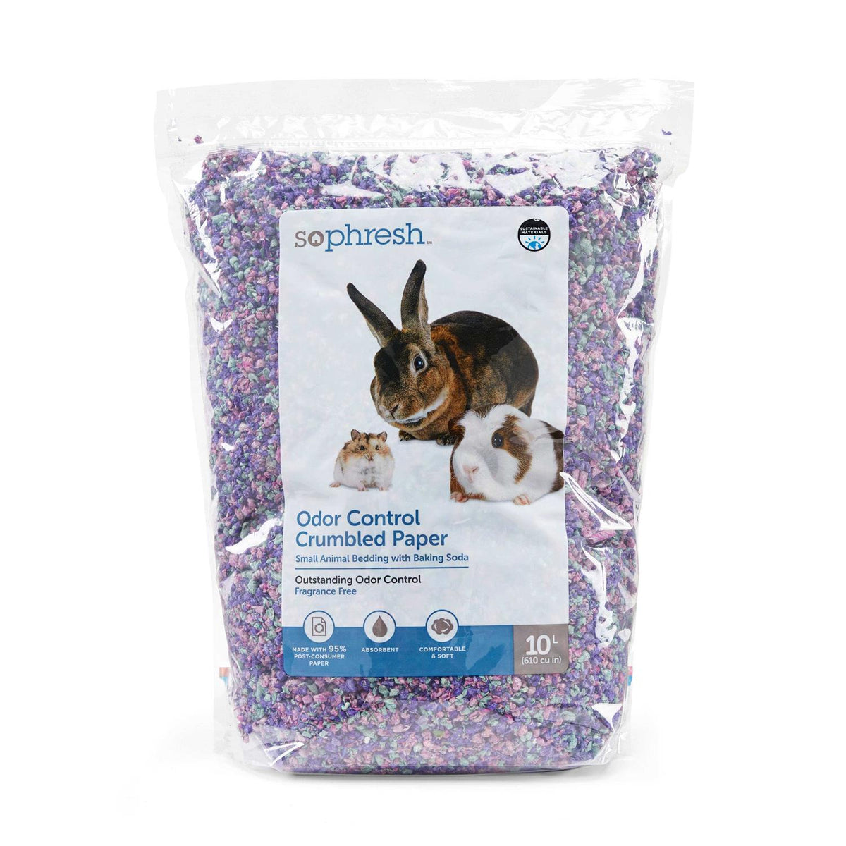 Crumbled Paper Confetti Small Animal Bedding U571
