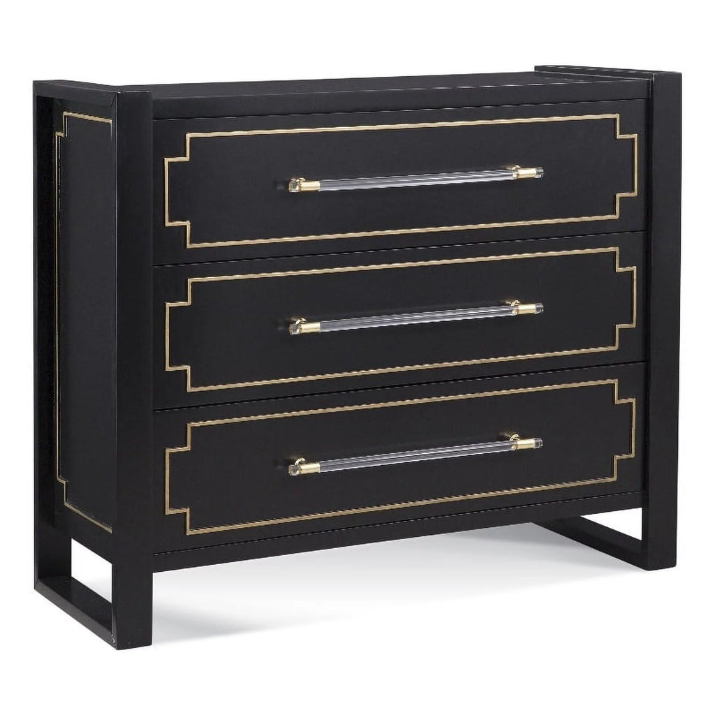 Black Wood Chest G80860