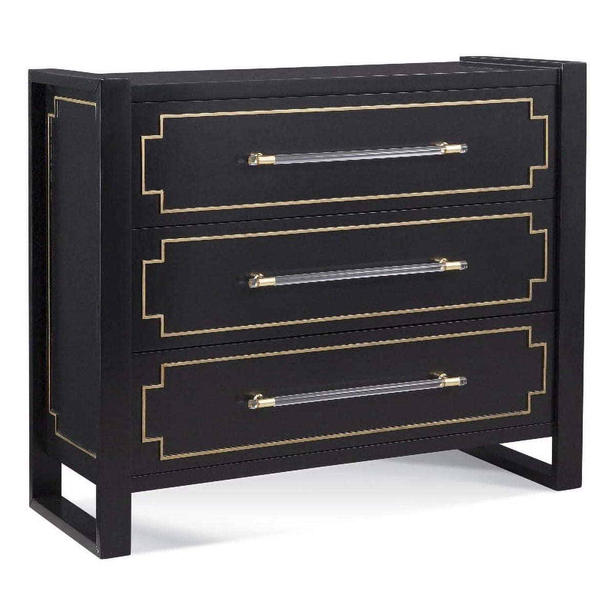 Black Wood Chest G80860