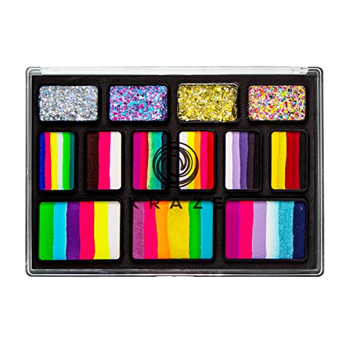 Water Activated Hypoallergenic Face Paint Palette Z361