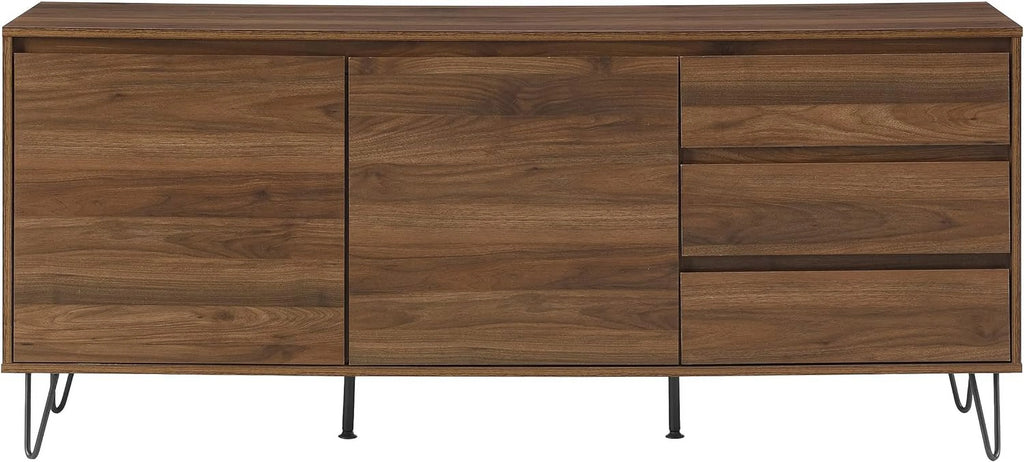 Brown Oak Record Storage Sideboard A55968