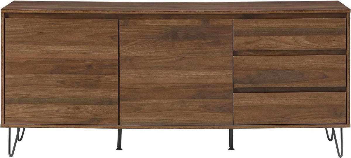 Brown Oak Record Storage Sideboard A55968