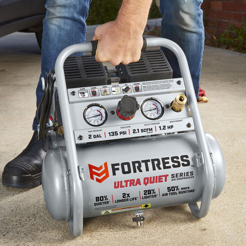 2 Gallon 135 PSI Oil-Free Air Compressor O23865