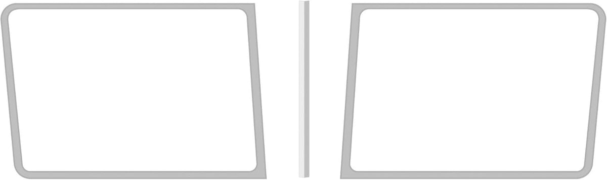 Stainless Steel 3 Piece Windshield Trim R977648