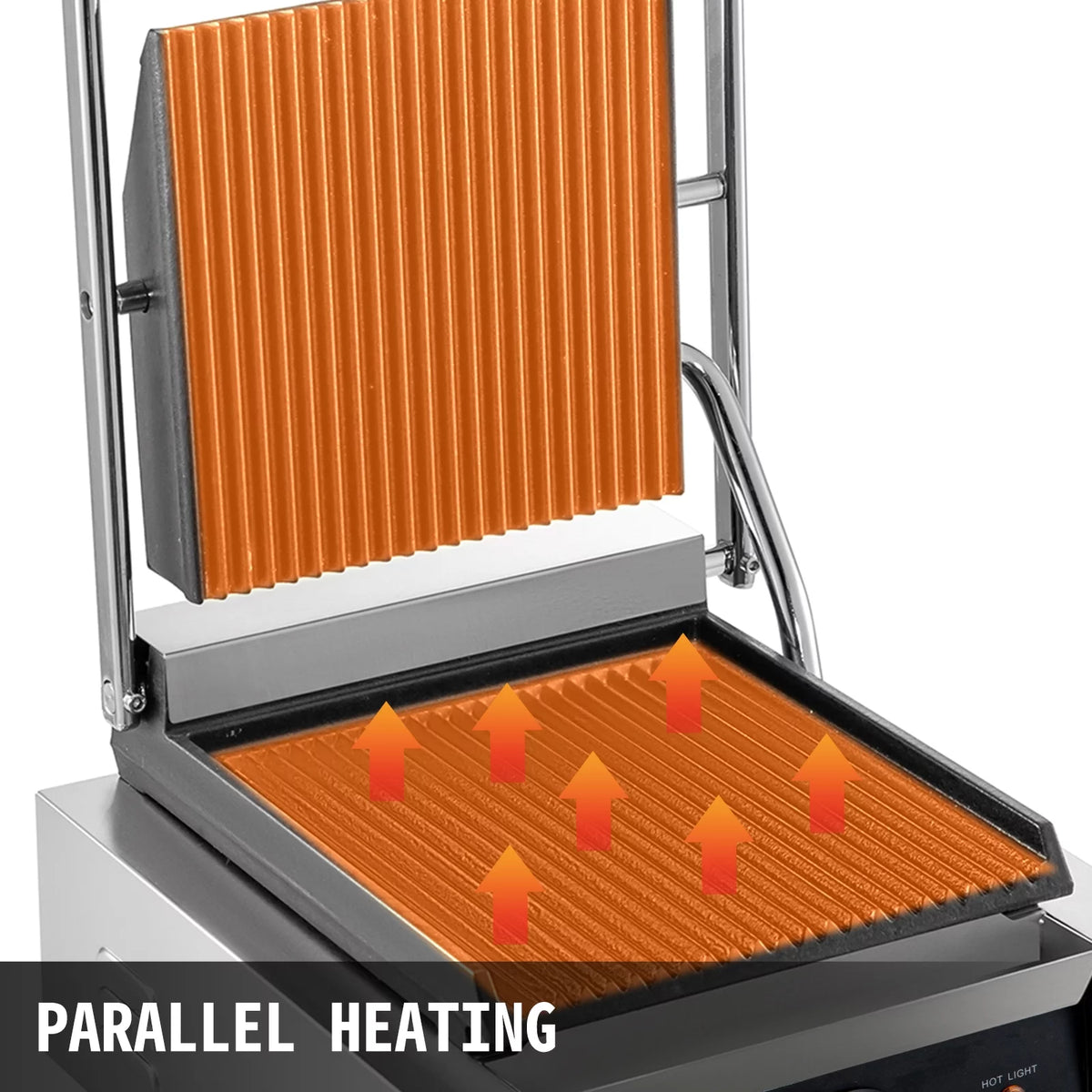 110V 1800W Electric Non-Stick Panini Maker J818
