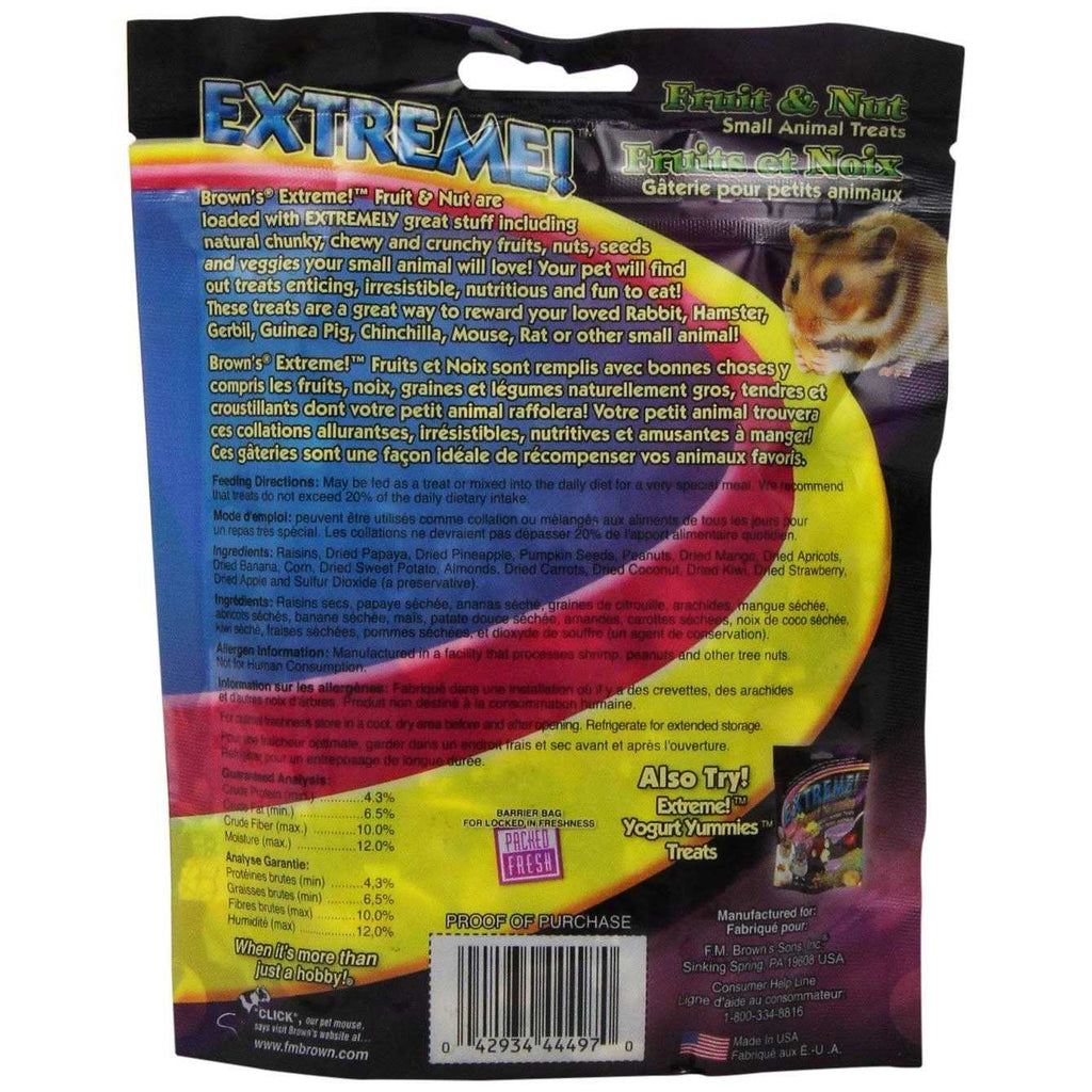 Small Animal Treats Fruit and Nut 6 oz Q9046
