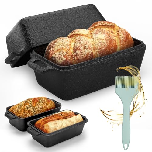 Cast Iron Loaf Pan with Lid 2 Piece Set E1620