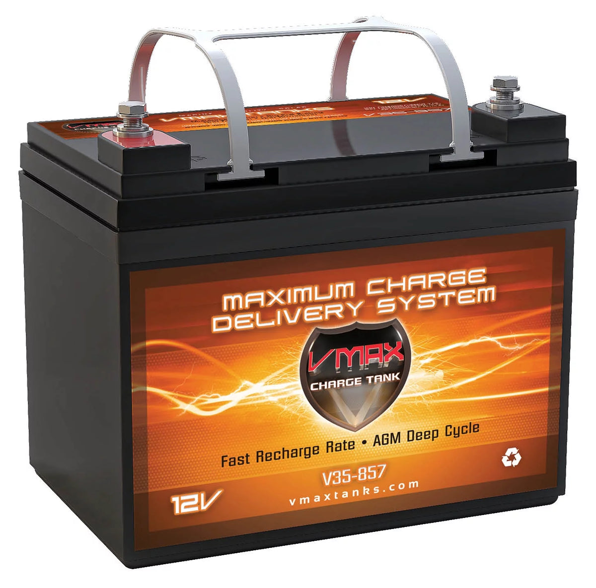 12V 35Ah AGM Deep Cycle Battery J704