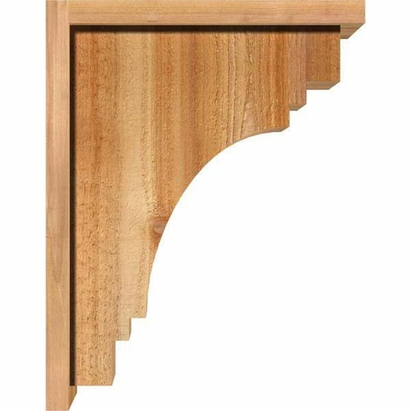 Rough Sawn Corbel with Backplate I981