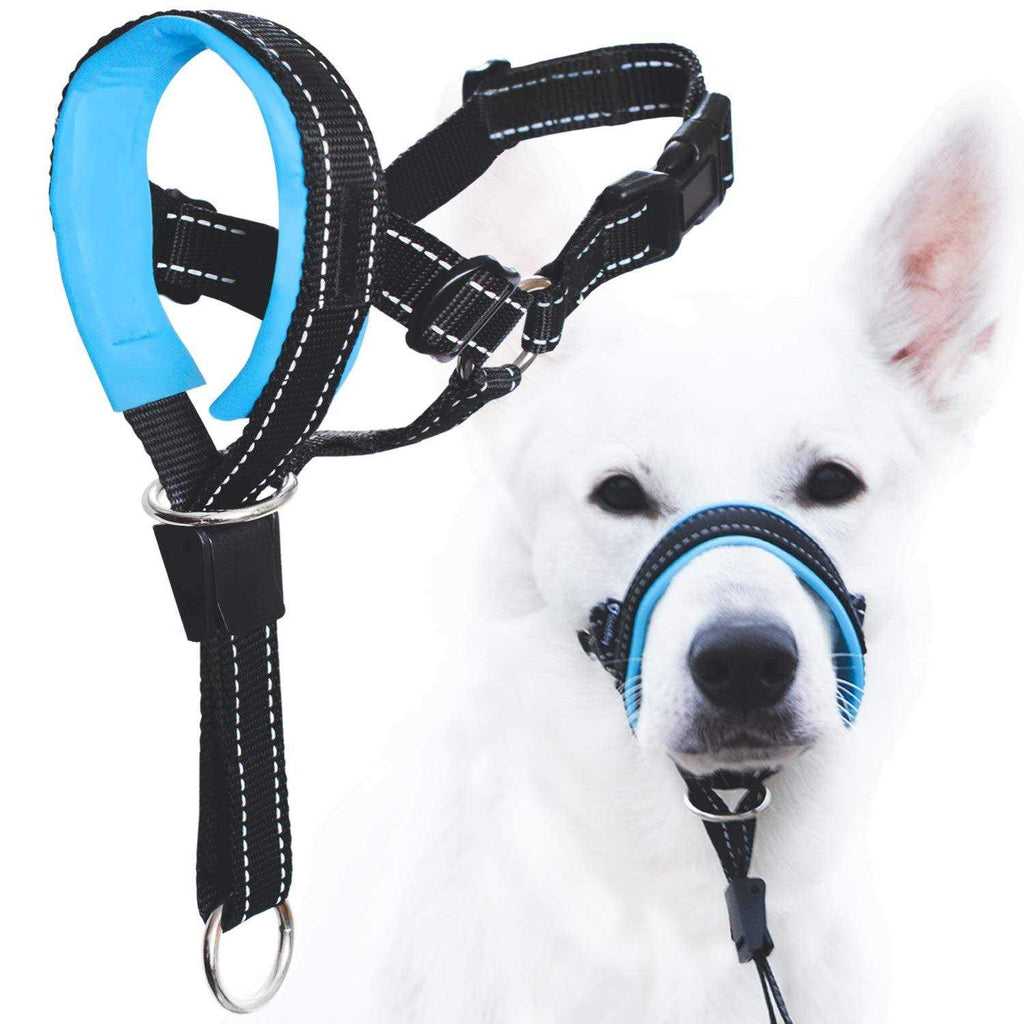 Dog Head Halter with Safety Strap G413