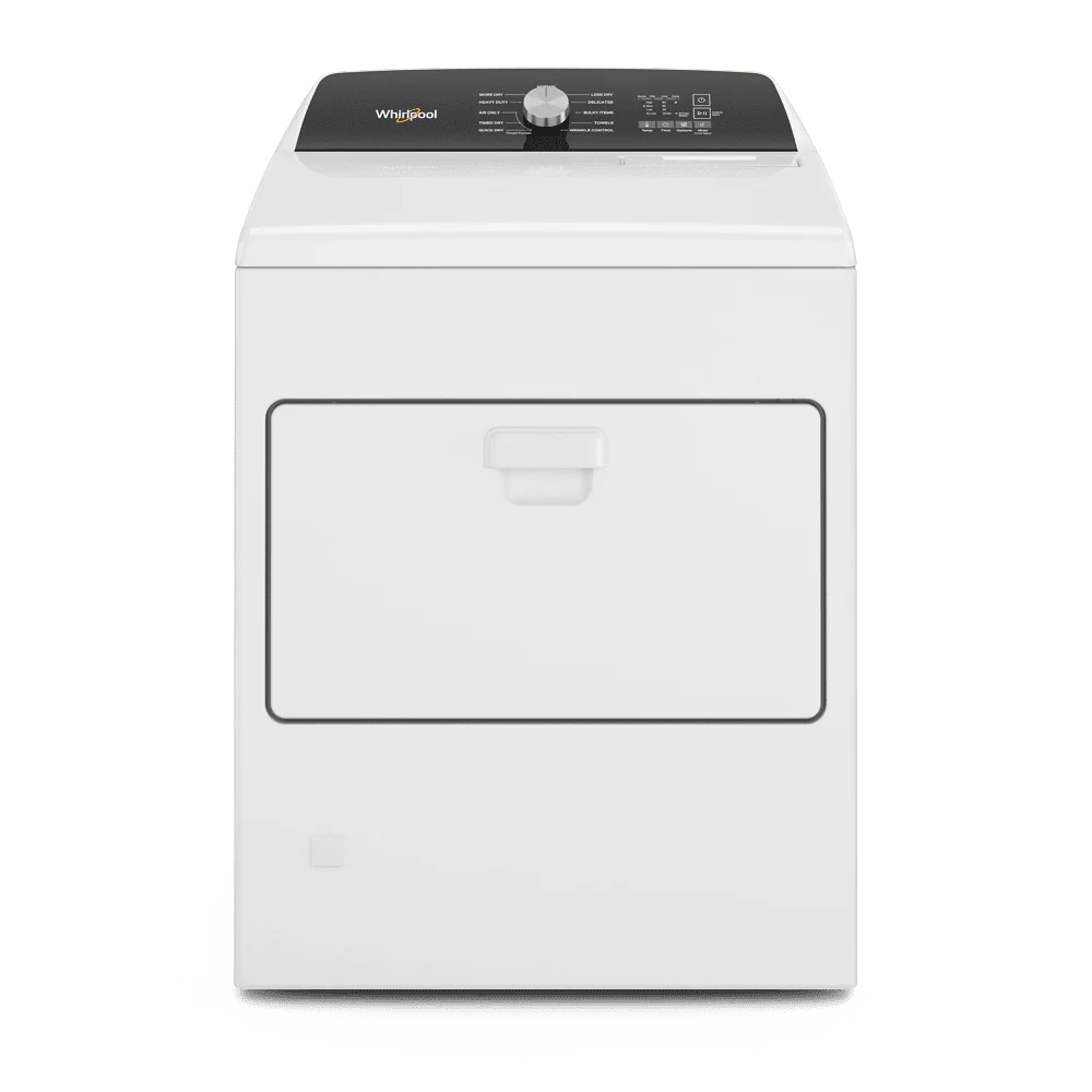 White Top Load Gas Dryer H584