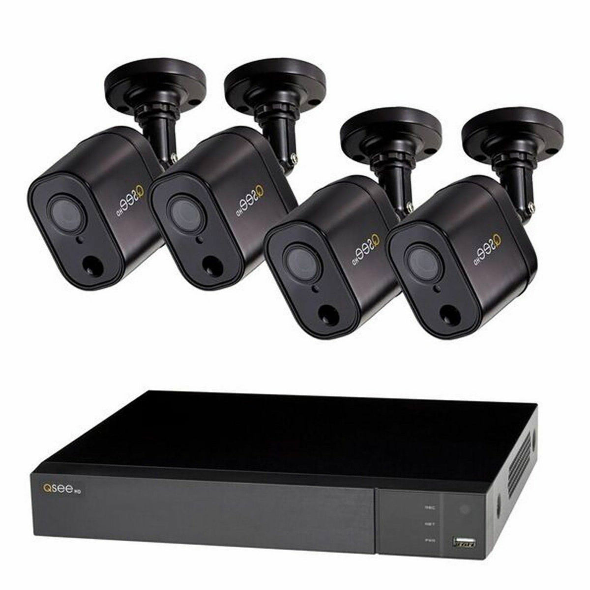4 Channel 1080p HD DVR with 1TB Hard Drive and 4X 1080p PIR Cameras W320