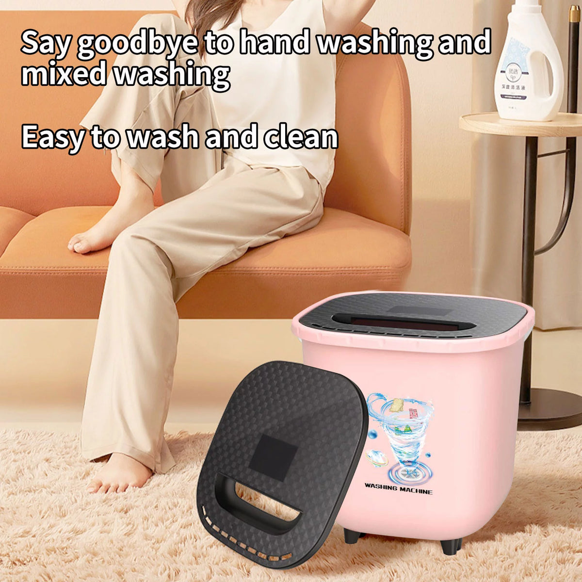 Mini Portable Washing Machine J817526
