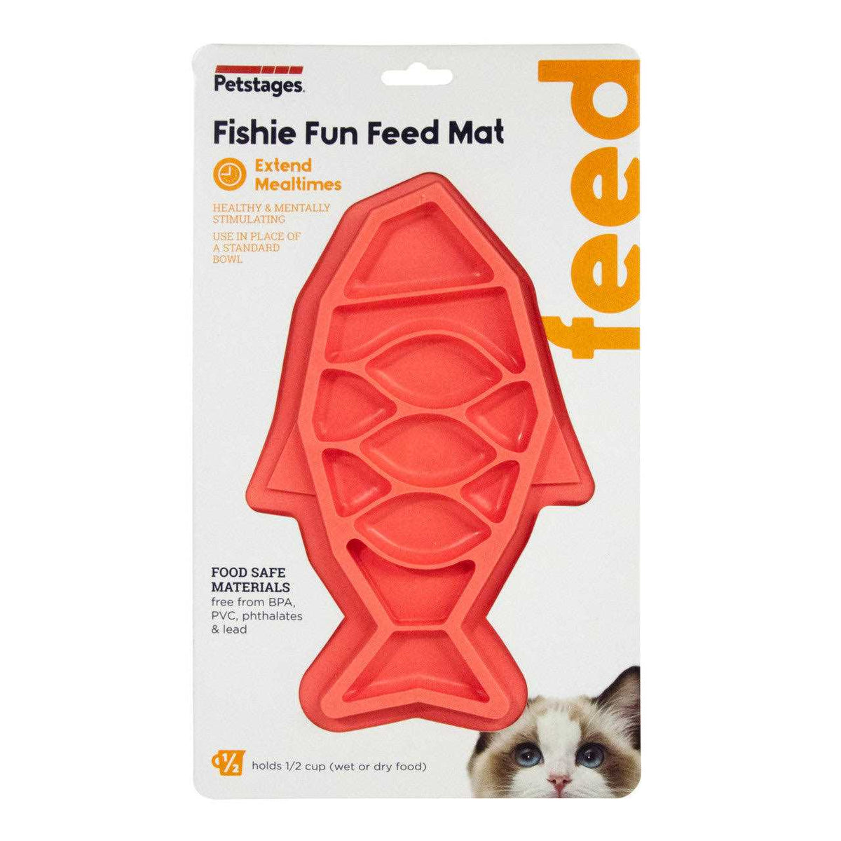 Fishie Fun Feed Mat Cat Feeder R772449