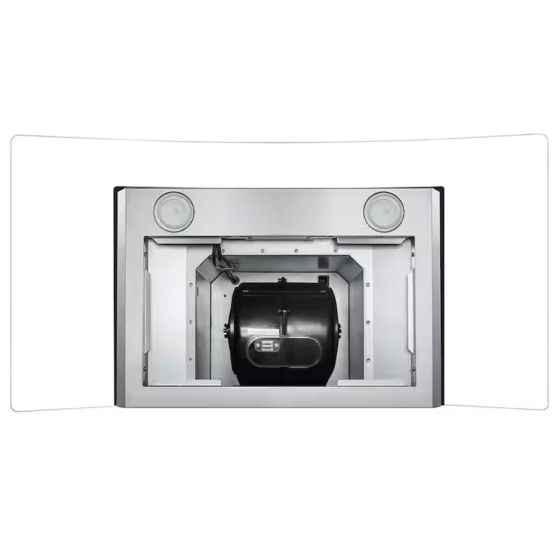 36 in. Stainless Steel Ductless Wall Mount Range Hood with Carbon Filter J245