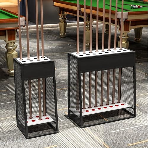 Free Standing Metal Pool Stick Holder N74018