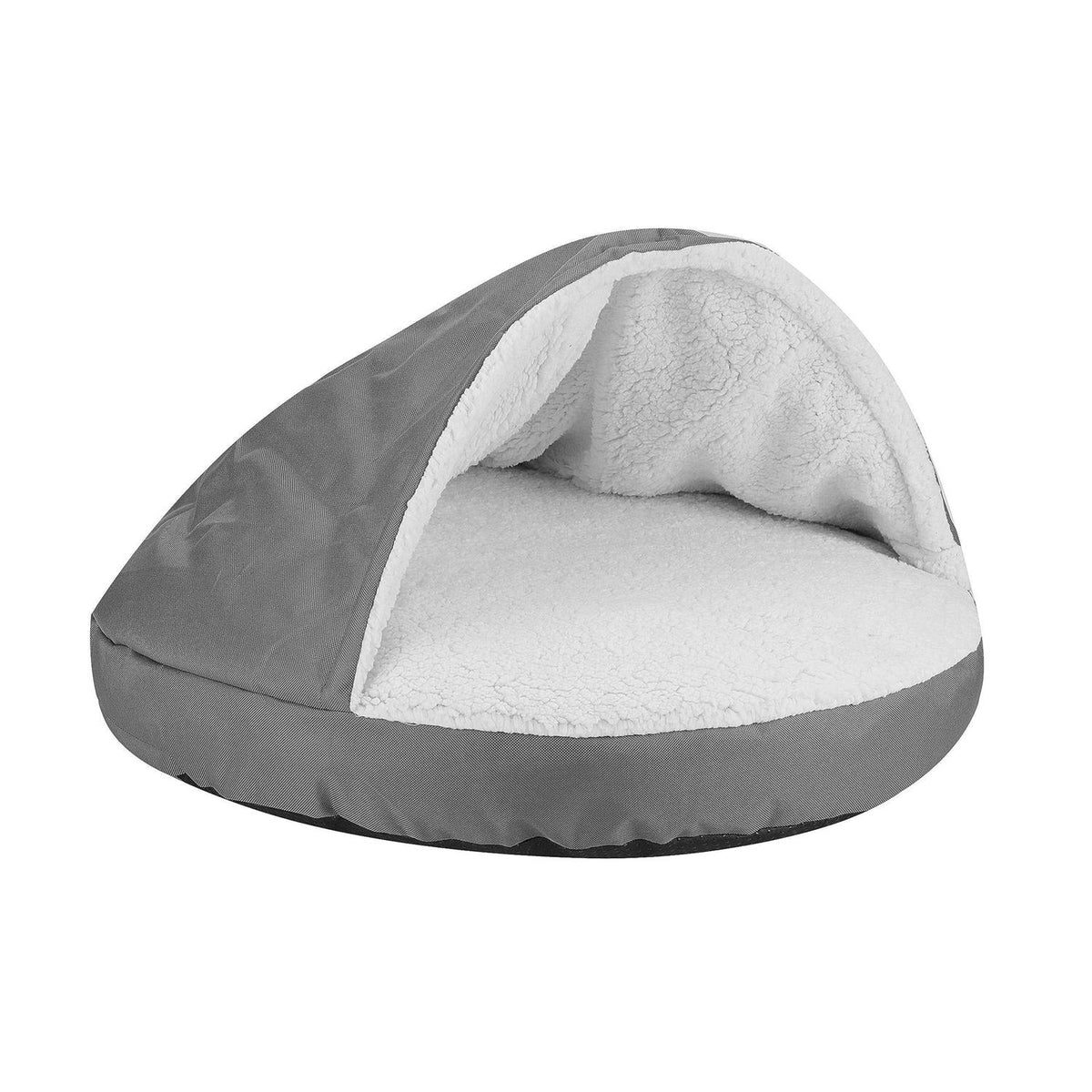Oxford Sherpa Pet Cave and Round Pet Bed N931