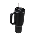 40oz Tumbler with Handle Lid and Straw D39364