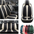 Car Seat Covers 5-Seat Black Beige I260