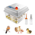 Digital Mini Egg Incubator with Automatic Turner and Egg Candler 16 Eggs I595248