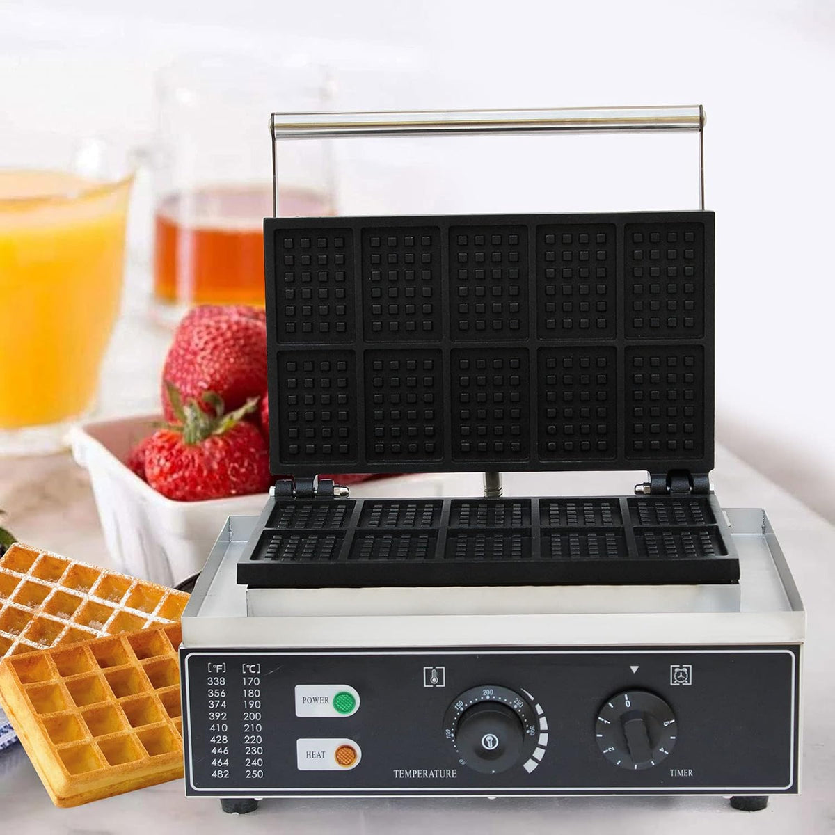 110V Mini Nonstick Electric Waffle Maker M12805