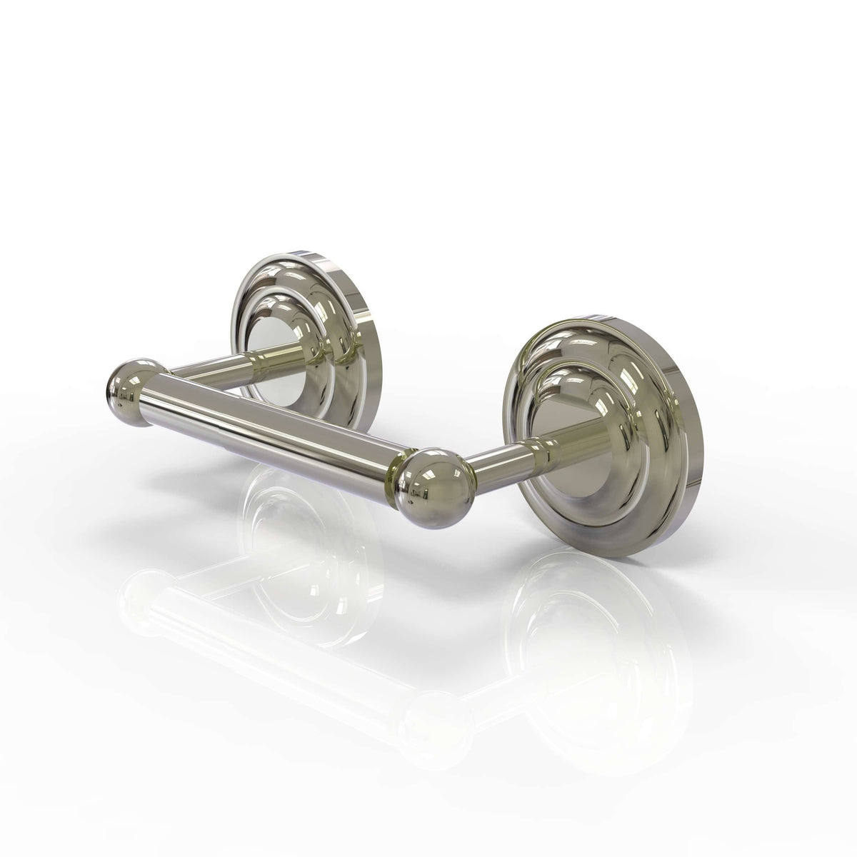 Polished Nickel 2 Post Toilet Tissue Holder Y32504