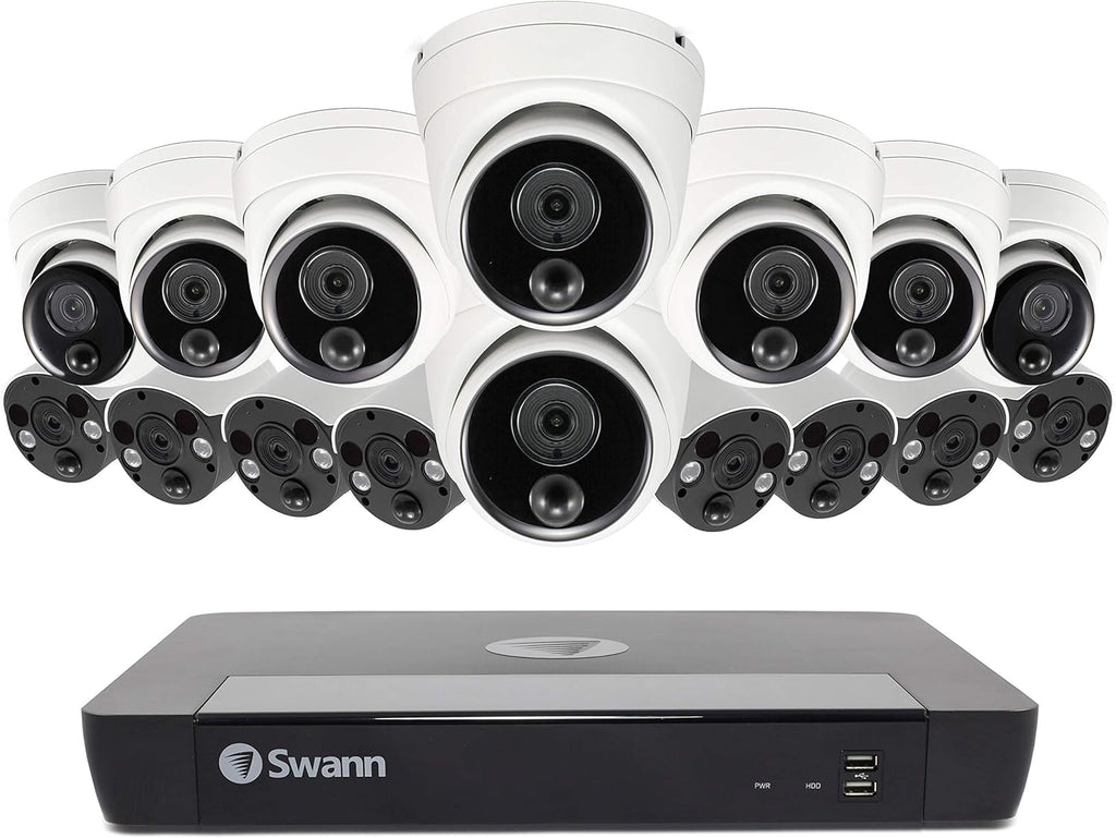 4K Ultra HD PIR Bullet Security Camera & Spotlight M7498