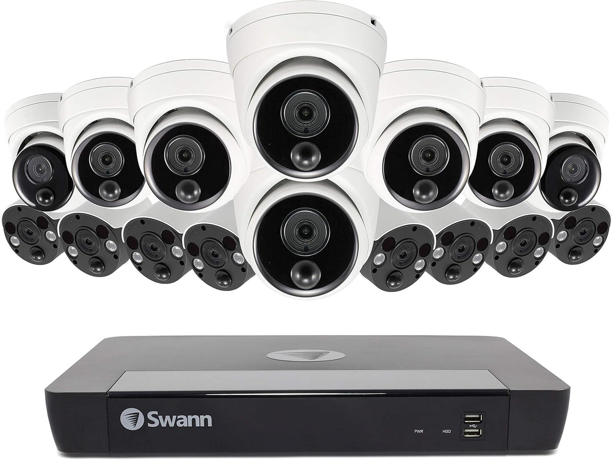 4K Ultra HD PIR Bullet Security Camera & Spotlight M7498