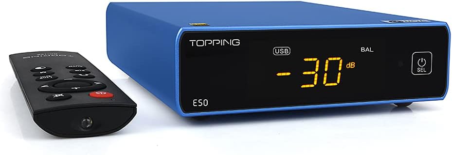 Black USB DAC with Remote Control D9534