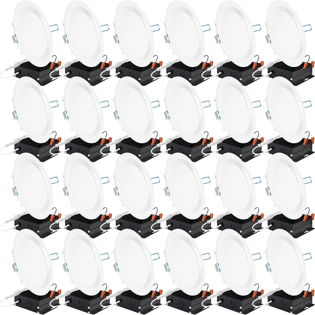 24 Pack 4 Inch Ultra Thin LED Recessed Ceiling Lights F328559