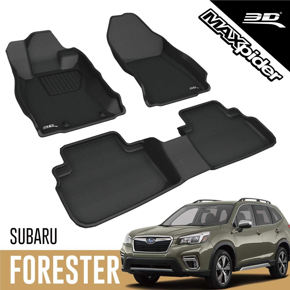 All-Weather Floor Mats Custom Fit Car Floor Liners Black G2715