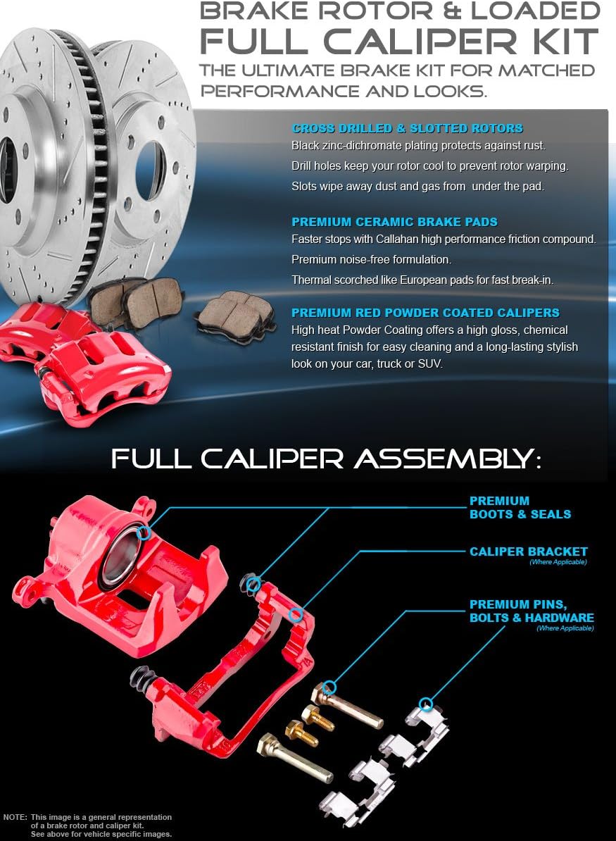5 Lug Rotors + Brake Pads + Clips H367131